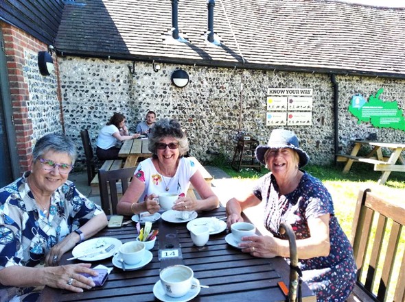 Photo:'The ladies who lunch!'