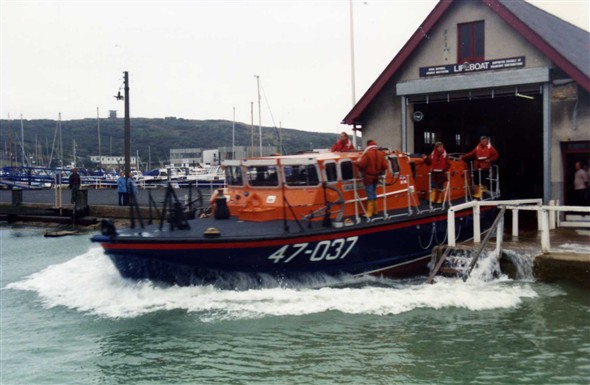 Photo: Illustrative image for the 'TYNE CLASS LIFEBOAT LAUNCH' page