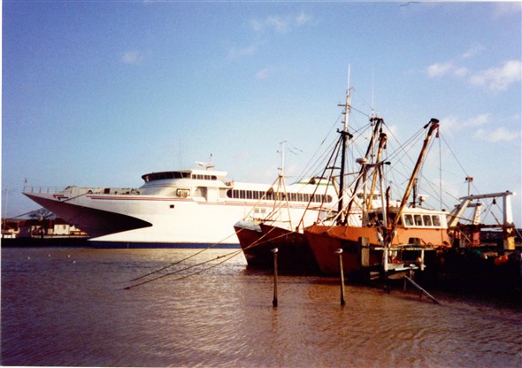 Photo:West quay view - c1995