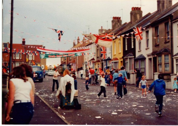 Photo:Royal Wedding street party 1981