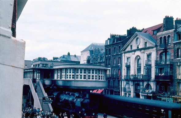 Photo:Dieppe Quayside from SS Londres August 1962