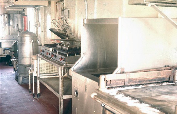 Photo:The galley