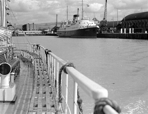 Photo: Illustrative image for the 'FERRIES IN THE 50s' page