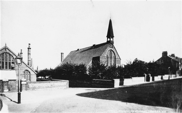 Photo:Dacre Road / Infants School / Church Road / Christ Church / South Road - c1950