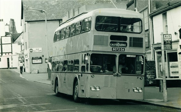 Photo:Southdown Bus in Bridge Street - C1960