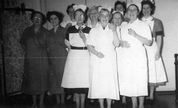 Photo:Downs hospital nurses