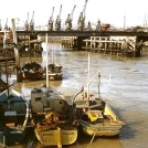Photo:(6) - Fishing Boats / old Swing Bridge