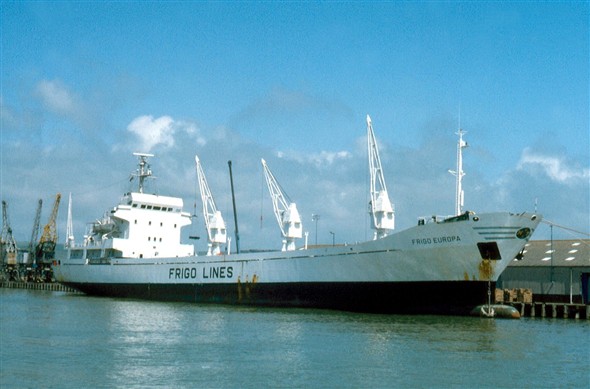 Photo:Frigo Europa from Spain built 1980 3,600 gross tons
