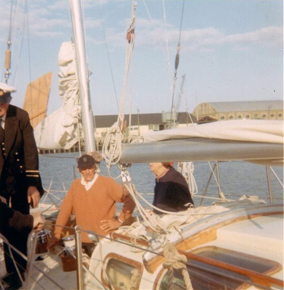 Photo:Gypsy Moth IV and skipper Sir Francis Chichester