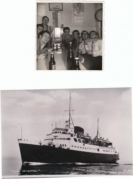 Photo:Postcard and private photograph