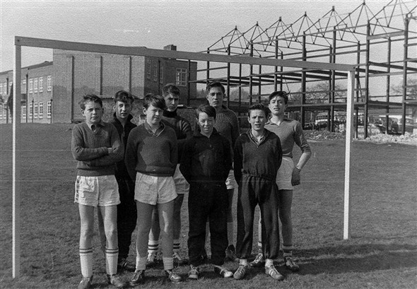 Photo:5 a side football team  c1960