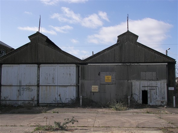 Photo:Newhaven sheds - March 2008