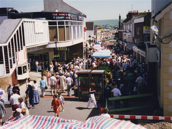 Photo:The Centre Part Of The Town On Market Day