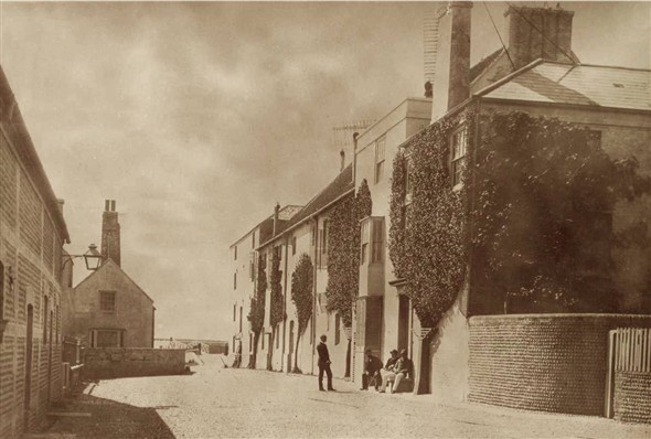 Photo:Tidemills flour mill (looking south)