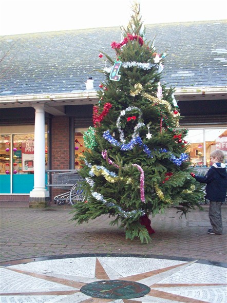 Photo:Xmas tree in the Square