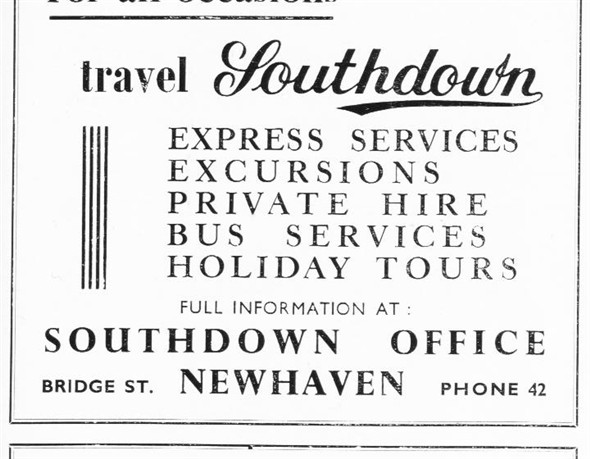 Photo:Southdown Advertisment - c1950
