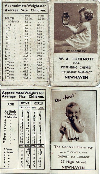 Photo: Illustrative image for the 'BABY WEIGH CARDS 1946' page