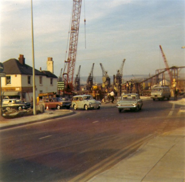 Photo:The junction of Bridge Street and Southway
