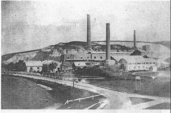 Photo:The old cement works at Sth Heighton