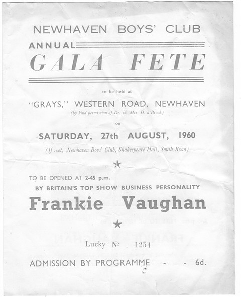 Photo: Illustrative image for the 'GALA FETE 1960' page