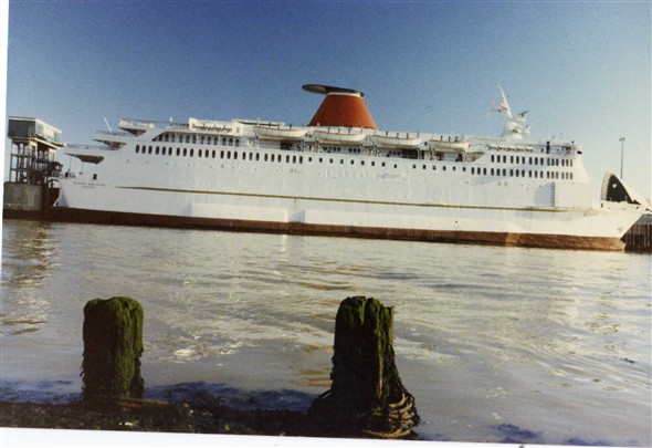 Photo:1987, the "Stena Nautica".