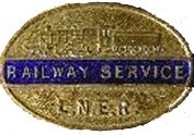 Photo:WW2 Railway Identity Badge