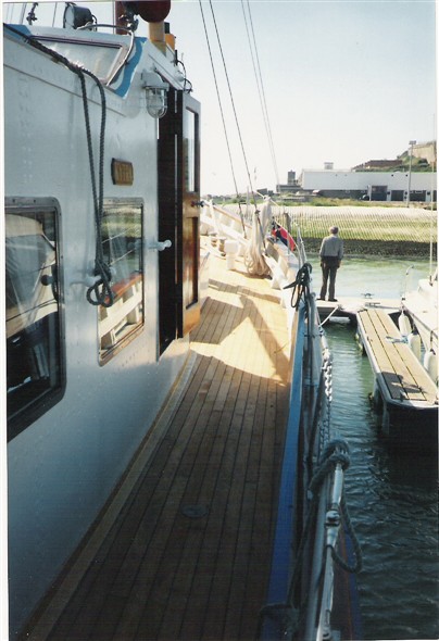 Photo: Illustrative image for the 'MOTOR FISHING VESSEL (M.F.V.) YACHT DECK RE-CAULKING' page