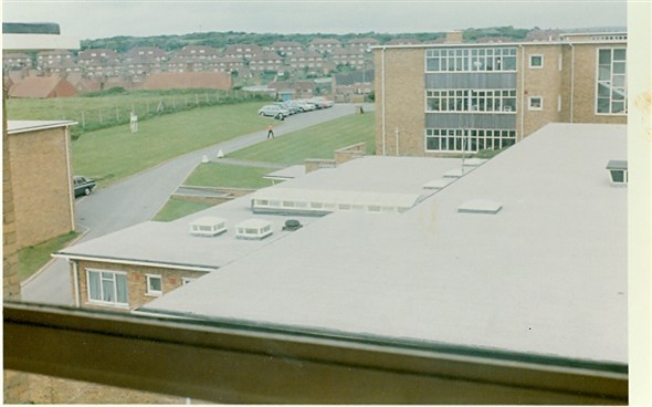 Photo:Looking across towards Northdown Road: note the new orange and grey uniform with the unpopular nylon shirt!