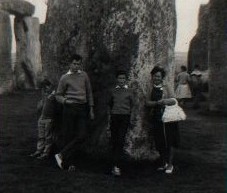 Photo:The Howards on holiday 1966. Stonehenge