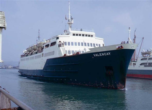 Photo:Valencay (1965) One of the 'V' boats that served the line well for many years