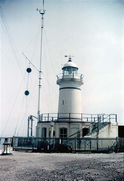 Photo:The West Pier light May 1966